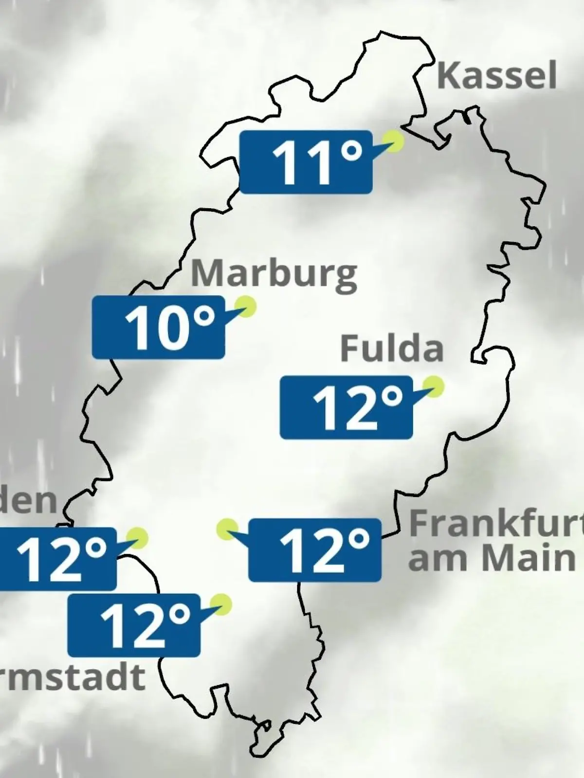 Bild zu: "Hessen: Wie wird das Wetter?"