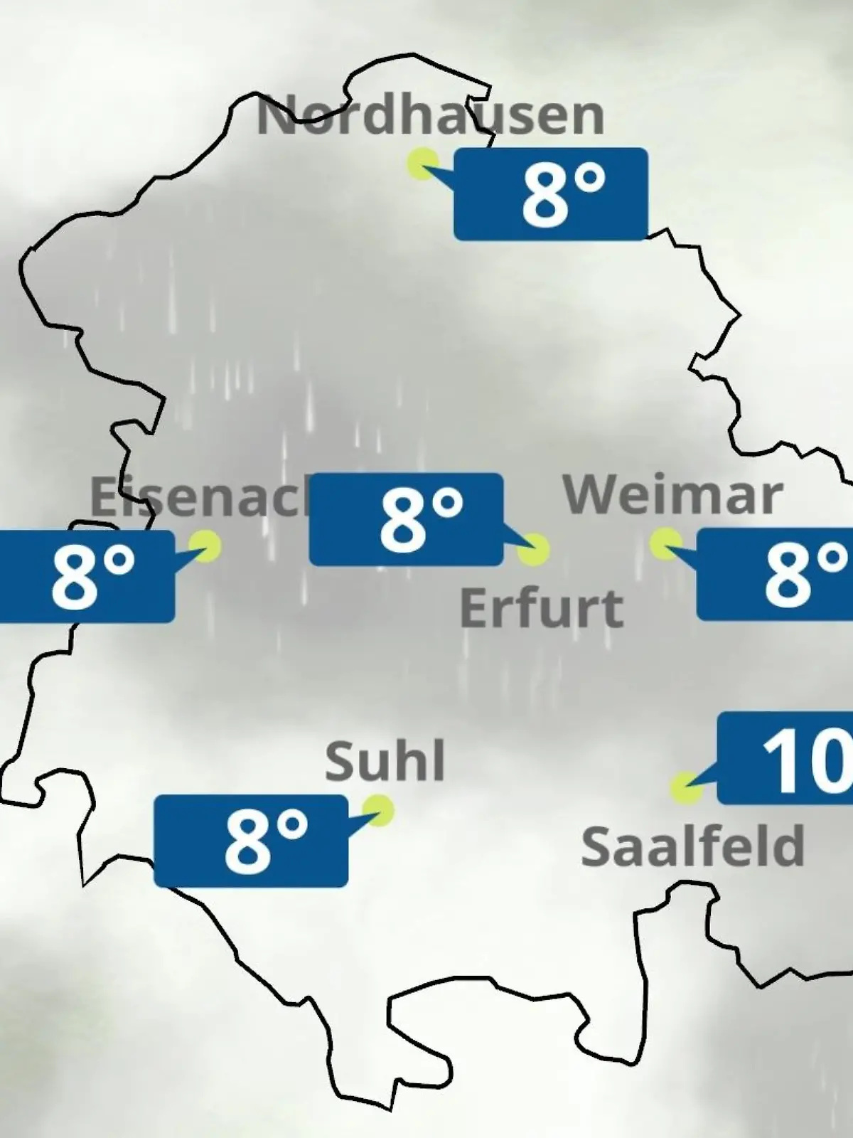 Bild zu: "Thüringen: Wie wird das Wetter?"