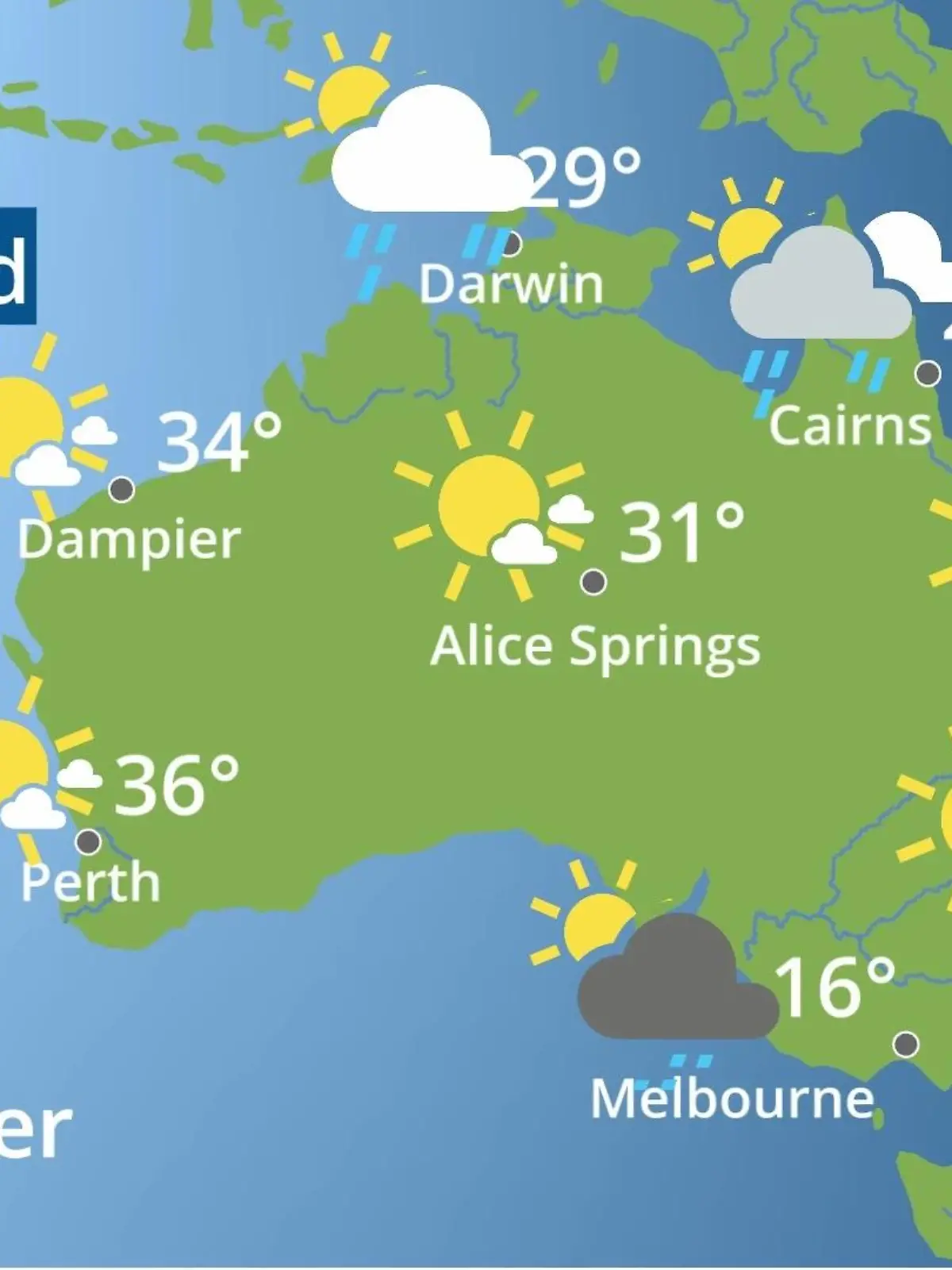 Bild zu: "Australien: Wie wird das Wetter?"