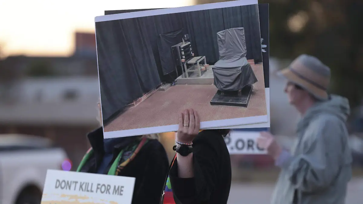 Proteste gegen die Hinrichtung von Stephen Bryant in South Carolina