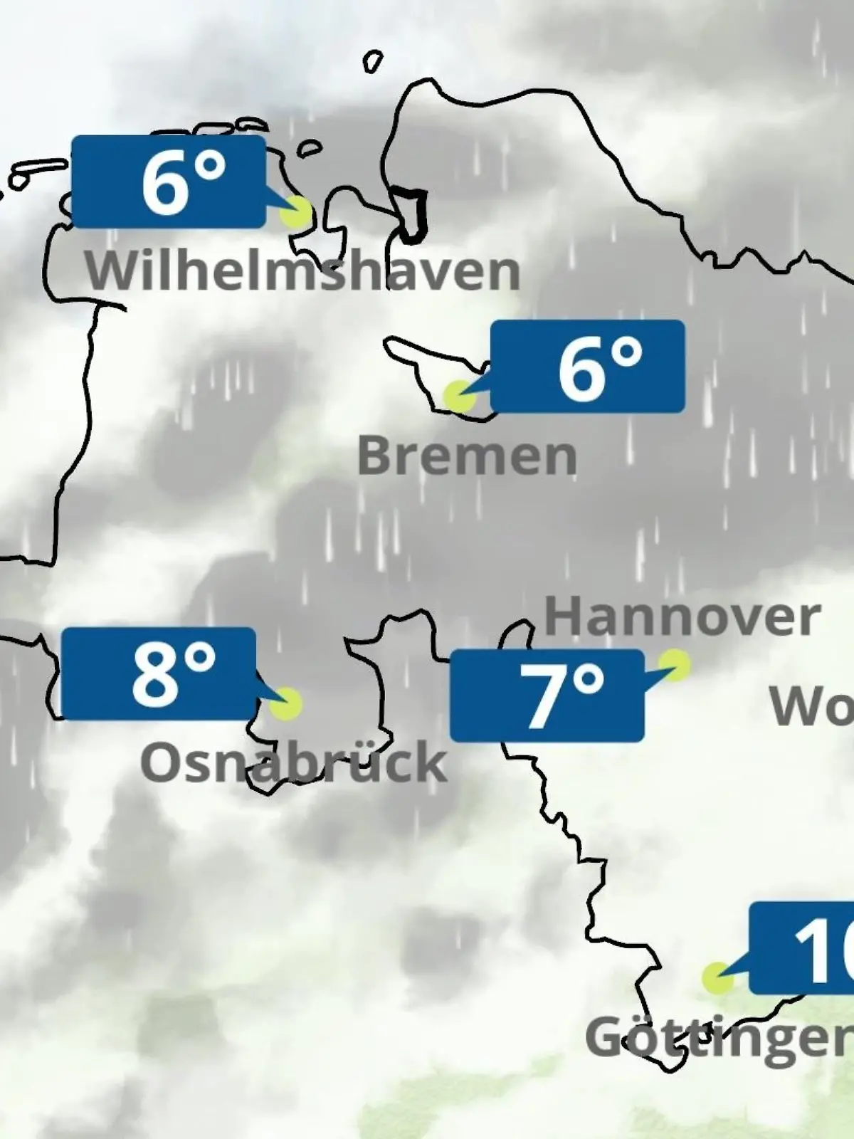 Bild zu: "Bremen und Niedersachsen: Wie wird das Wetter?"