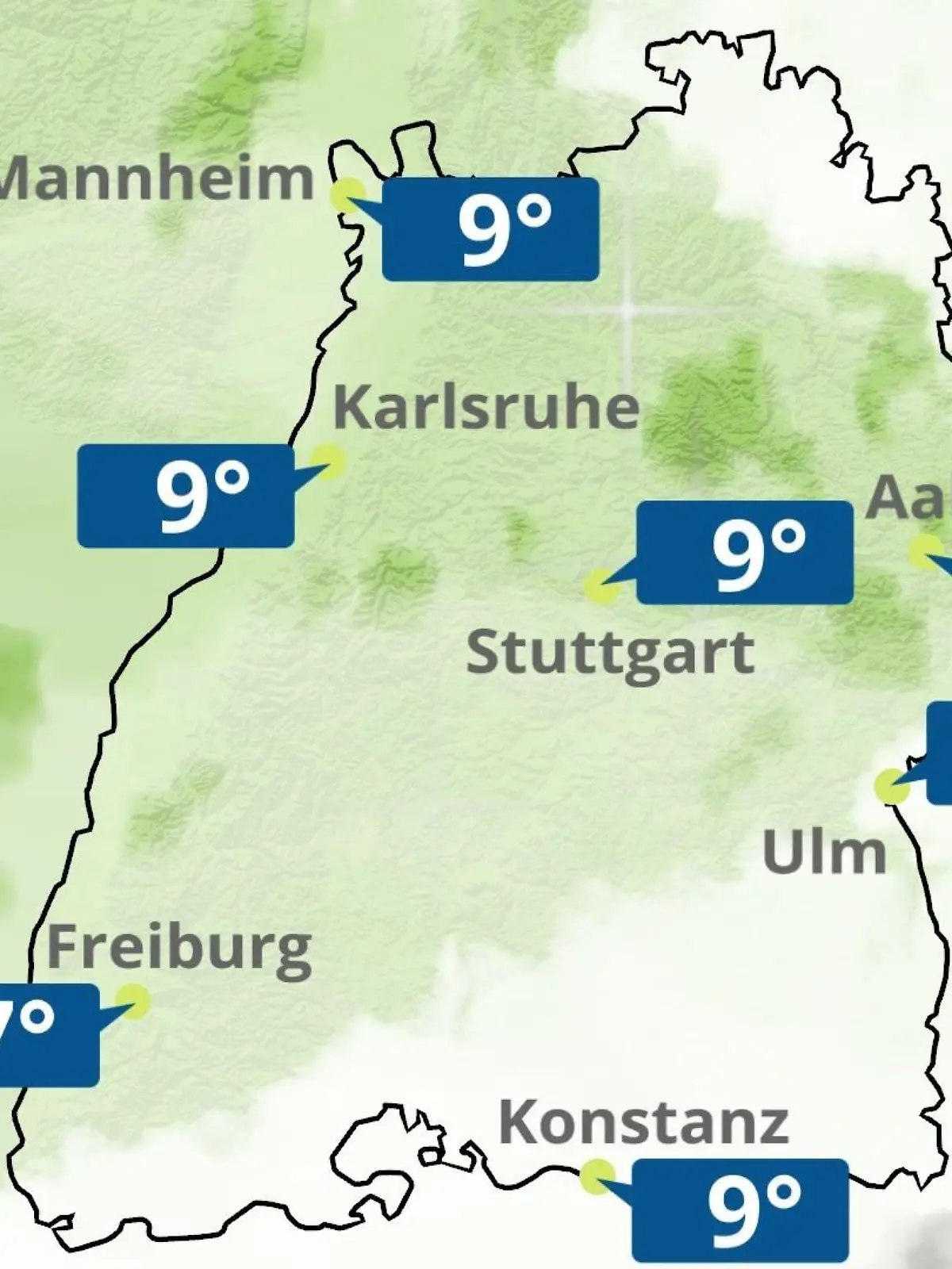 Bild zu: "Baden-Württemberg: Wie wird das Wetter?"