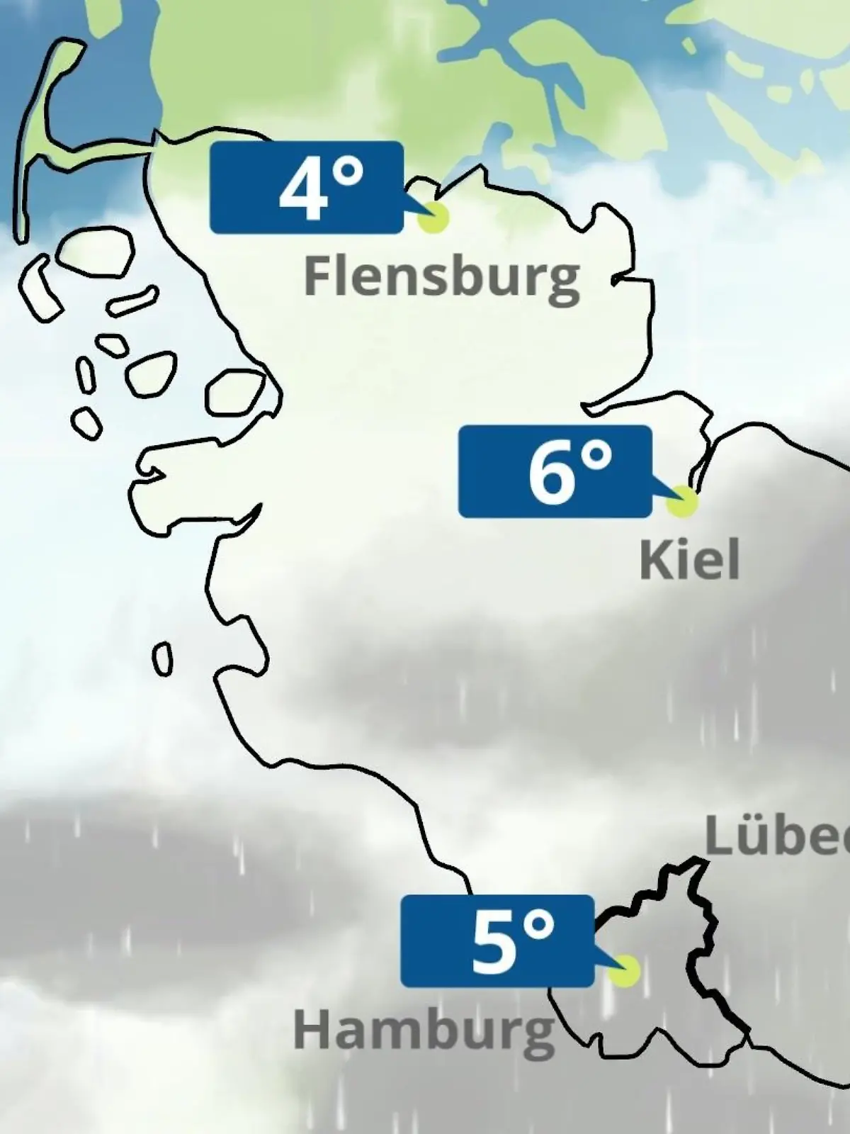 Bild zu: "Hamburg, Schleswig-Holstein: Wie wird das Wetter?"