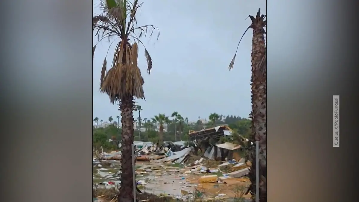 Möglicher Tornado in Portugal Eine Tote und Verletzte in Urlaubsregion
