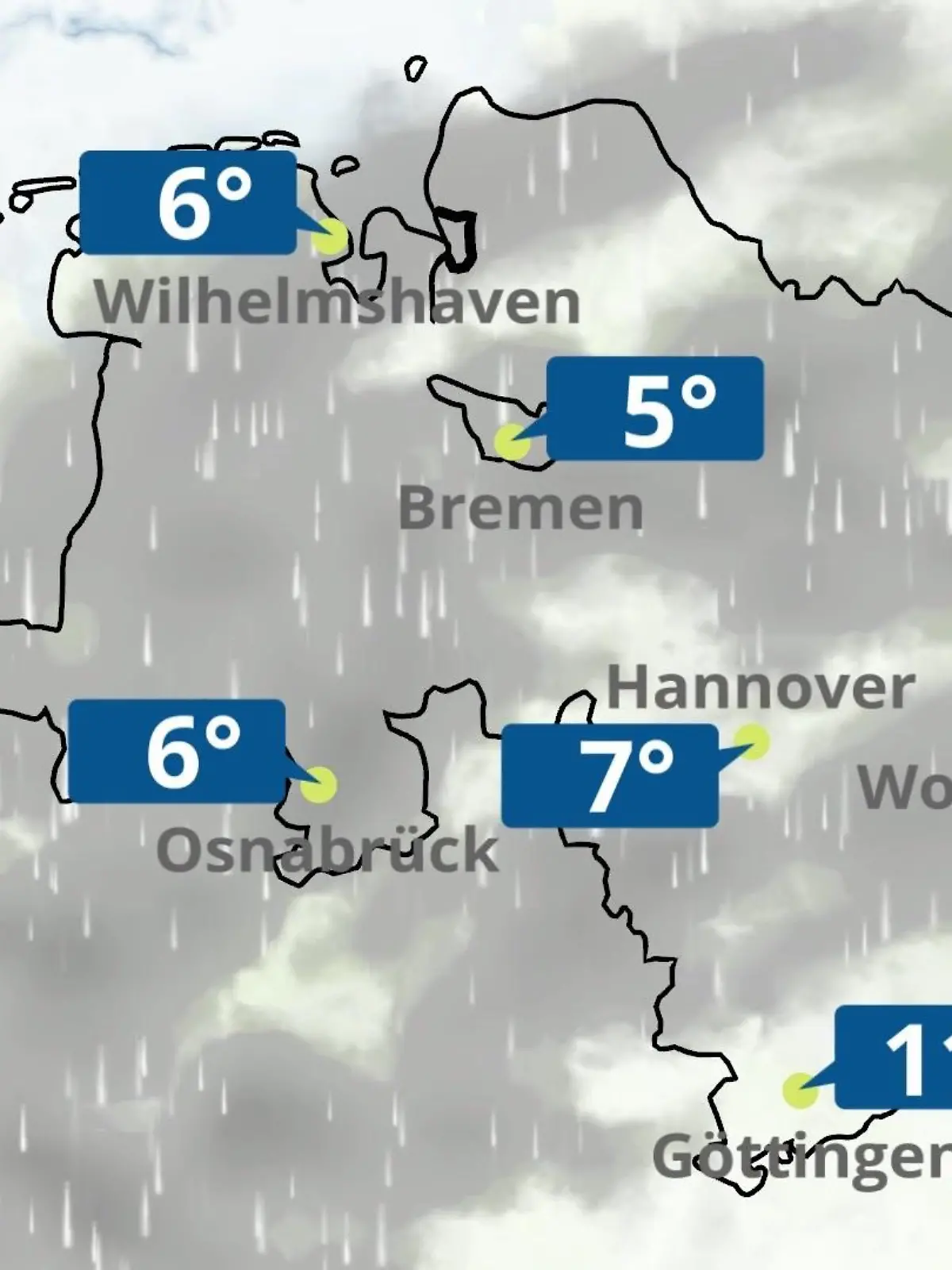 Bild zu: "Bremen und Niedersachsen: Wie wird das Wetter?"