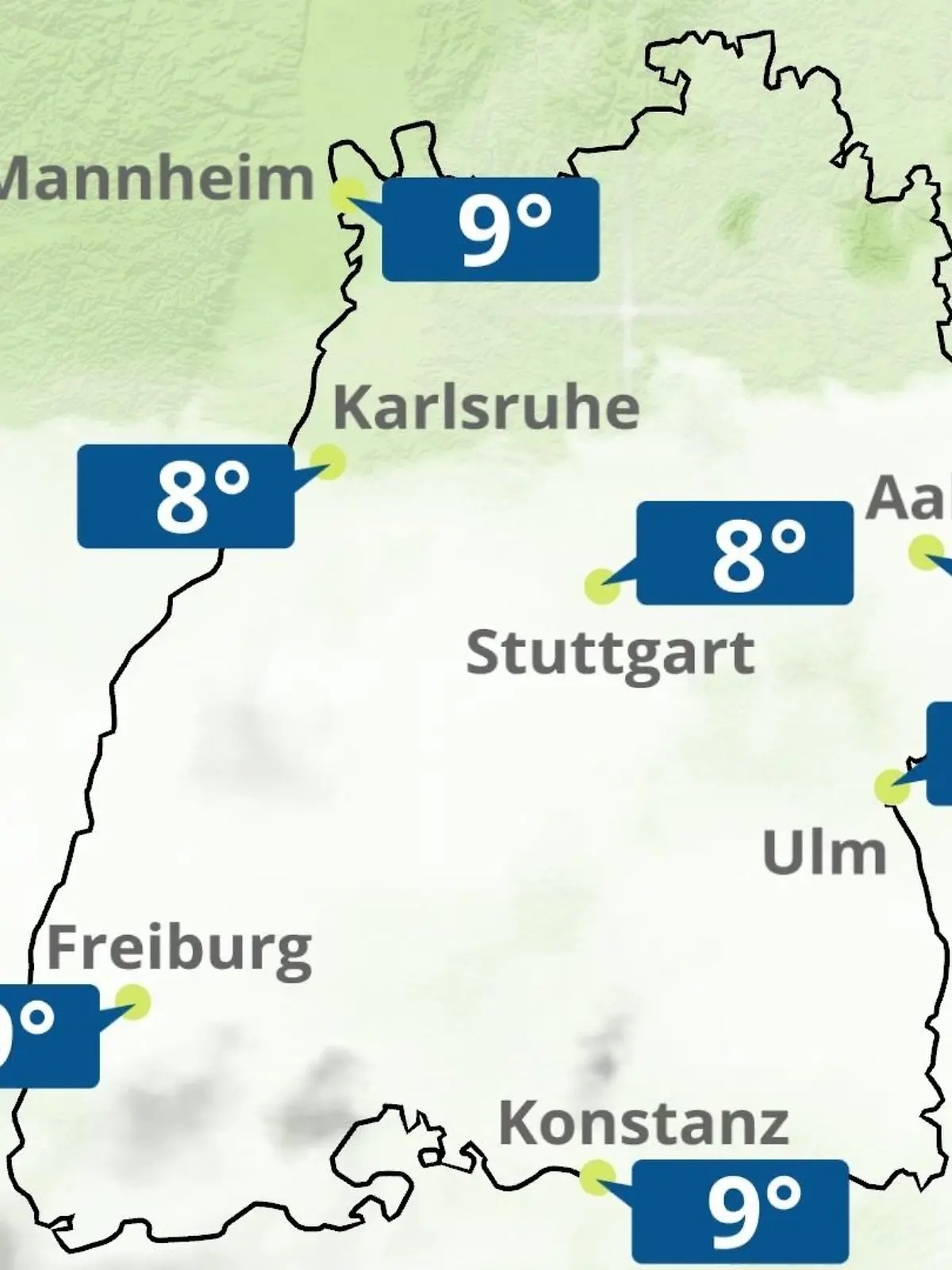 Bild zu: "Baden-Württemberg: Wie wird das Wetter?"
