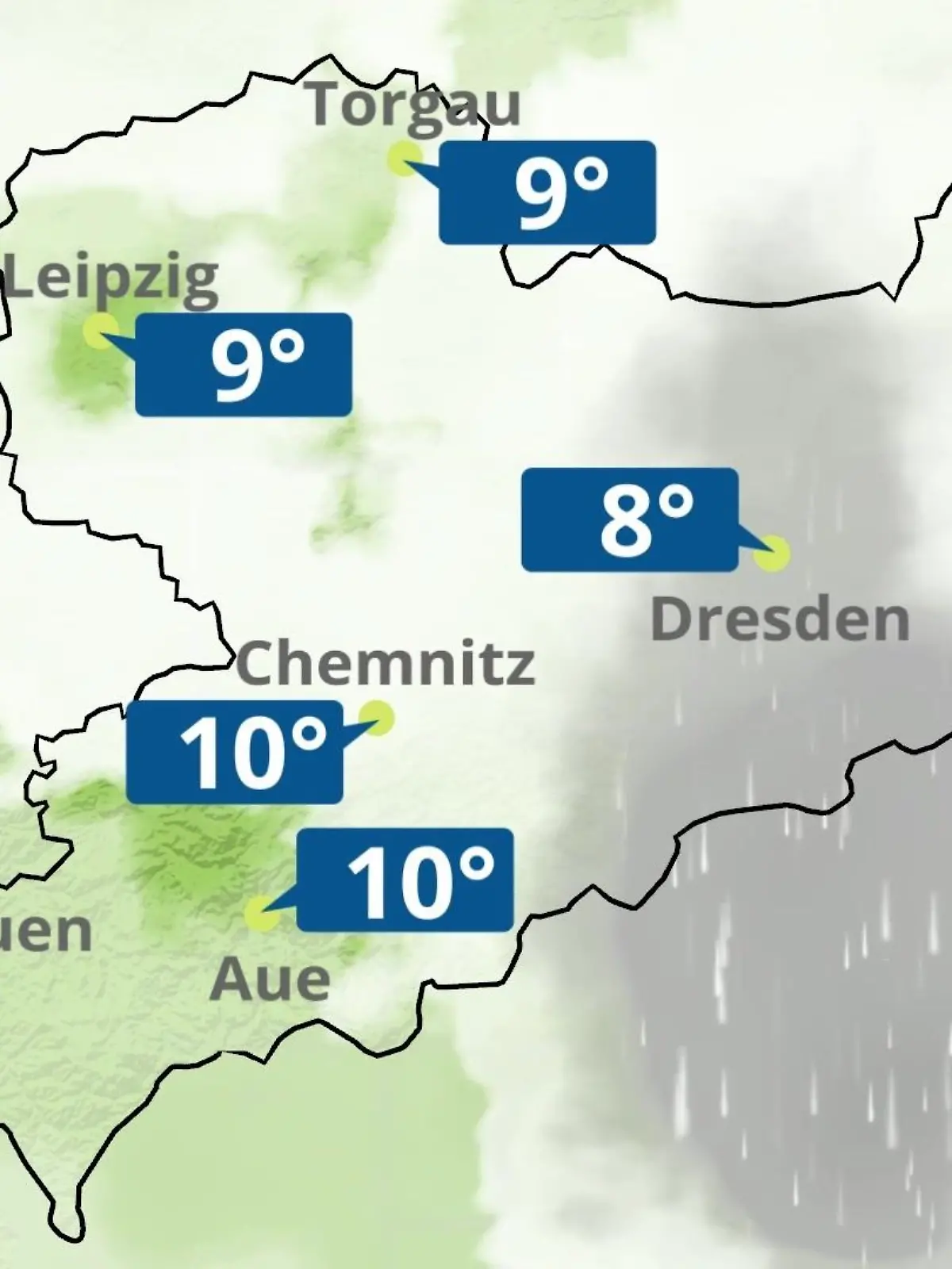 Bild zu: "Sachsen: Wie wird das Wetter?"