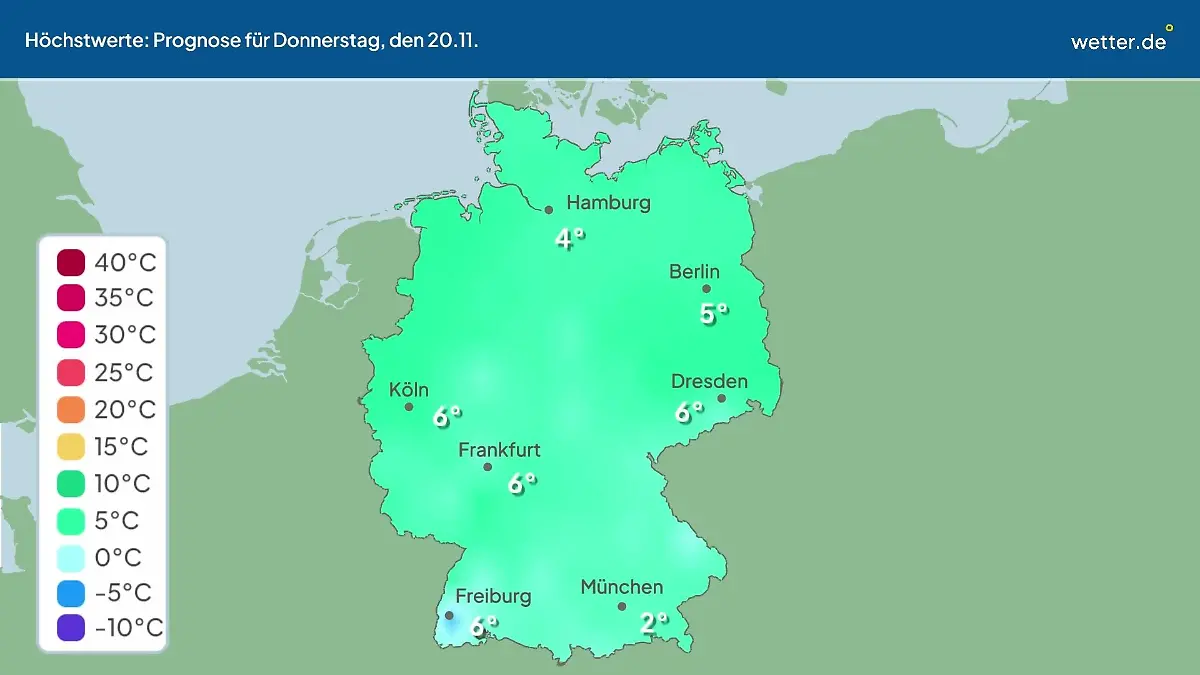 Im Video: Temperatur-Vorhersage Wie warm oder kalt wird es in Deutschland?