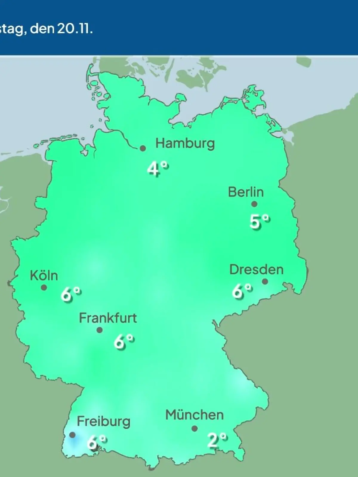Bild zu: "Im Video: Temperatur-Vorhersage"