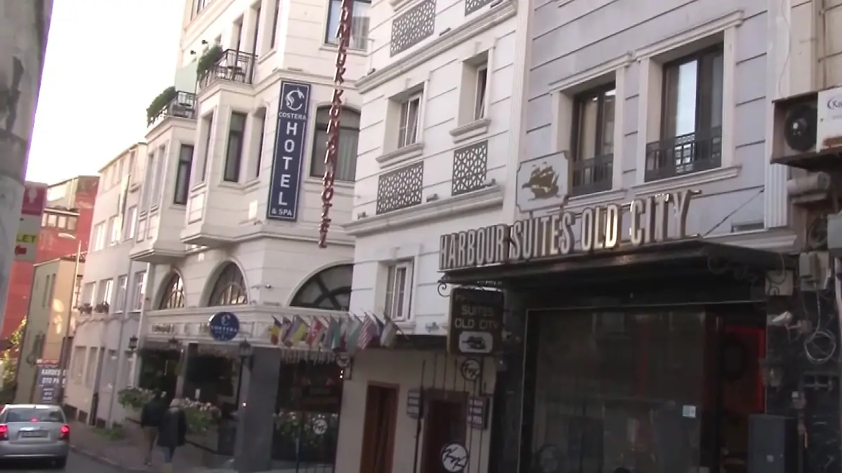 Das Hotel im Stadtteil Fatih in Istanbul wurde geräumt.