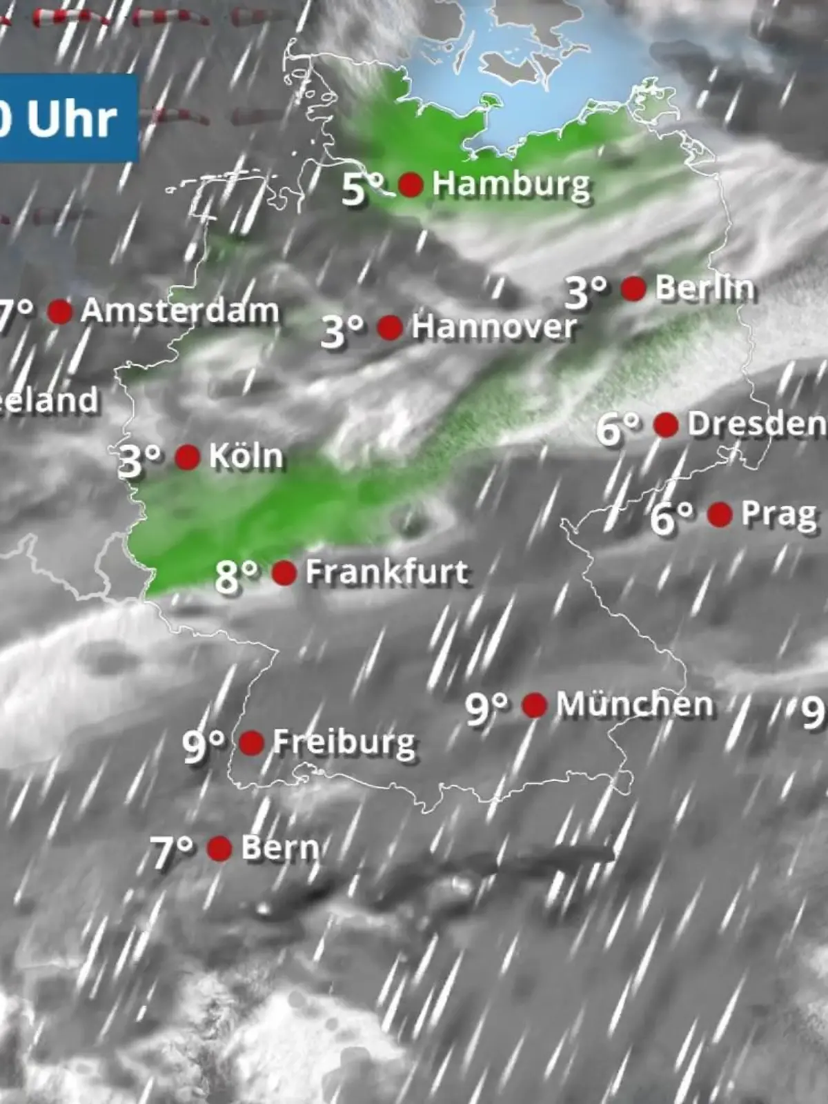Bild zu: "Viele Wolken und Schauer"