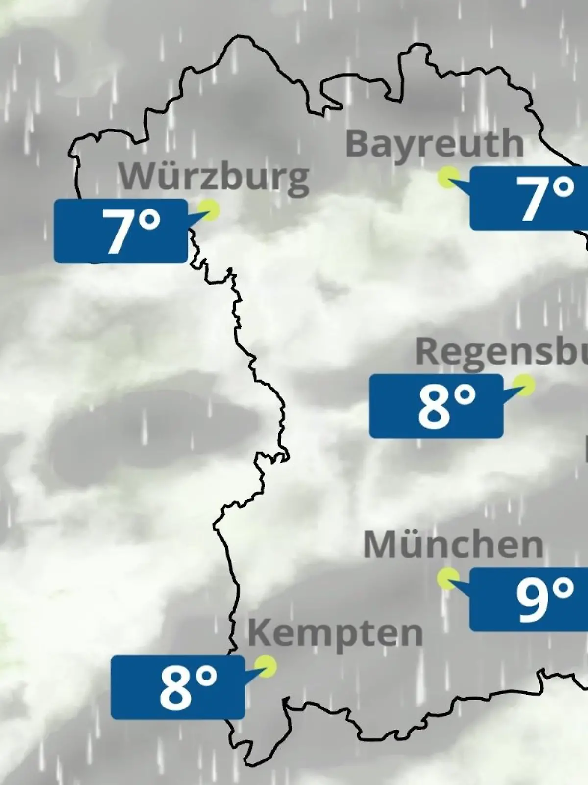 Bild zu: "Bayern: Wie wird das Wetter?"