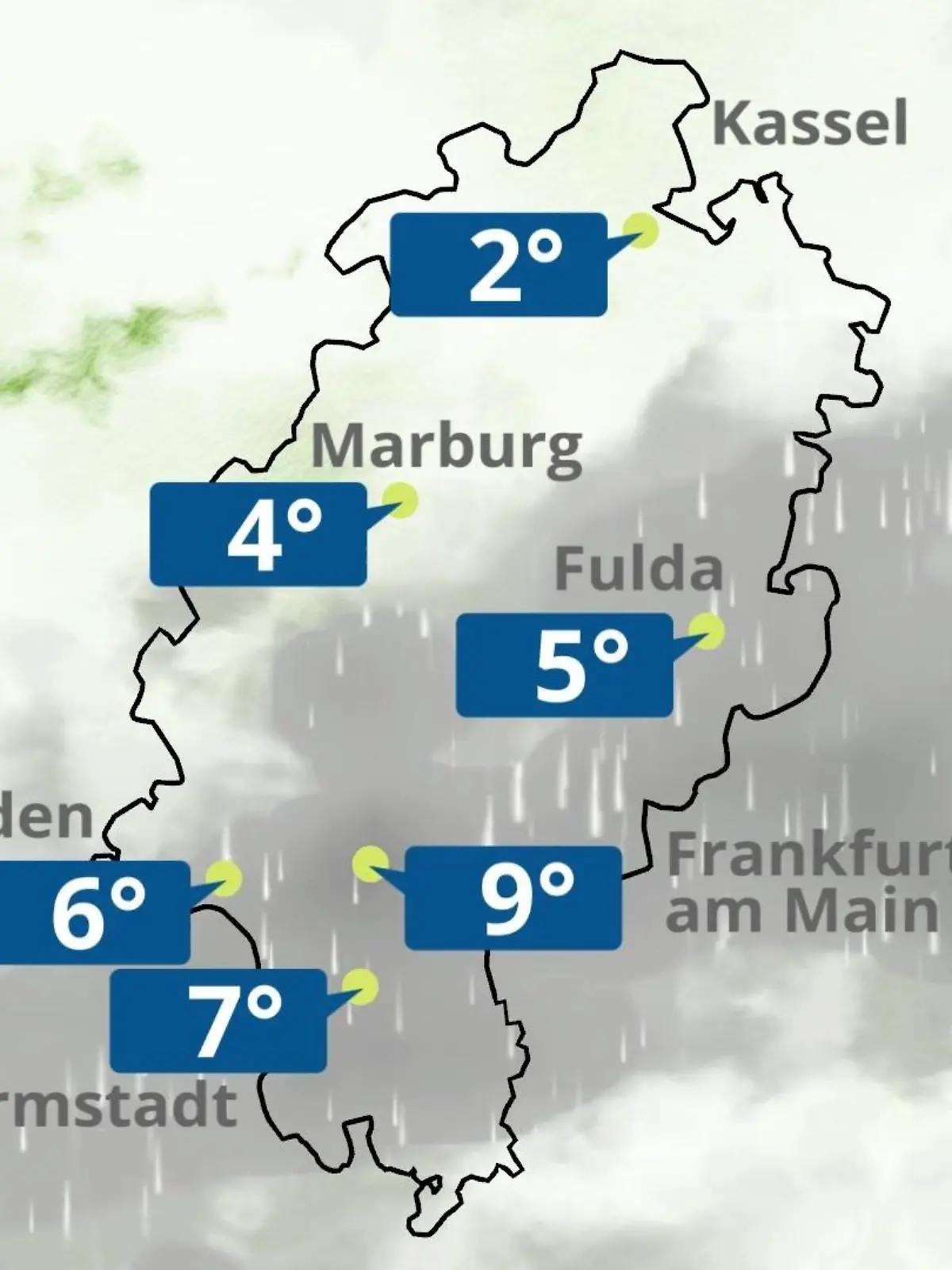Bild zu: "Hessen: Wie wird das Wetter?"