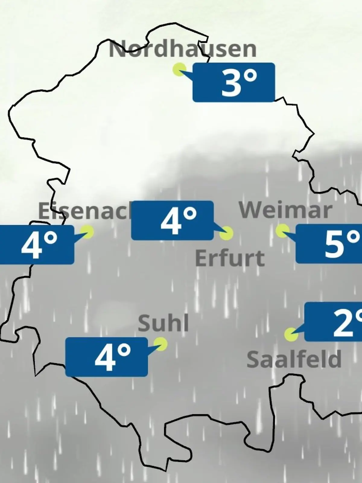 Bild zu: "Thüringen: Wie wird das Wetter?"