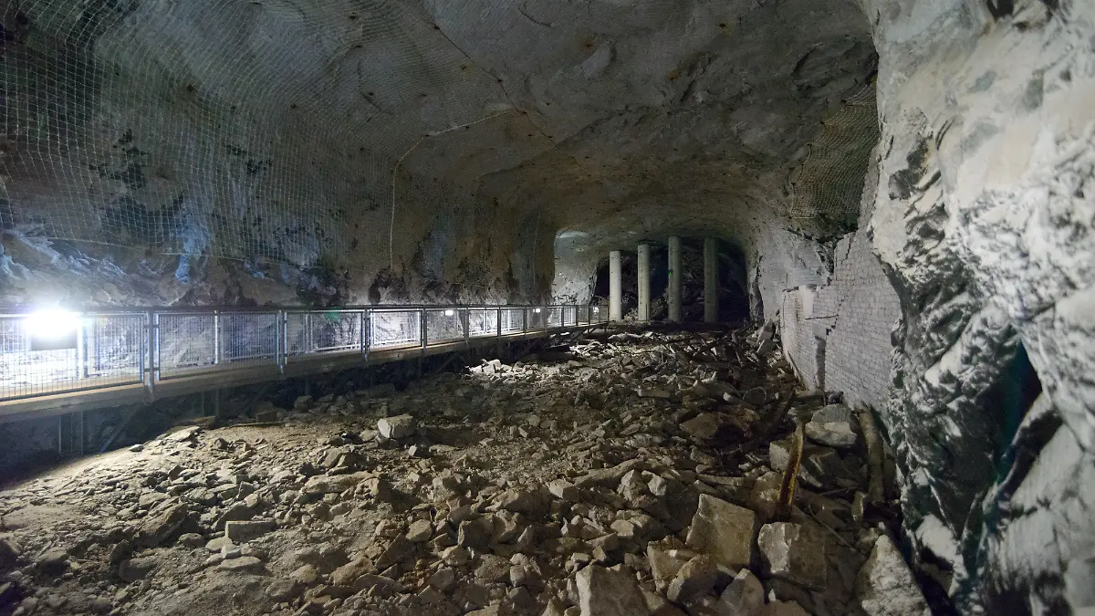 Die Stollen im ehemaligen Konzentrationslager Mittelbau-Dora sind streng verboten. (Symbolbild)