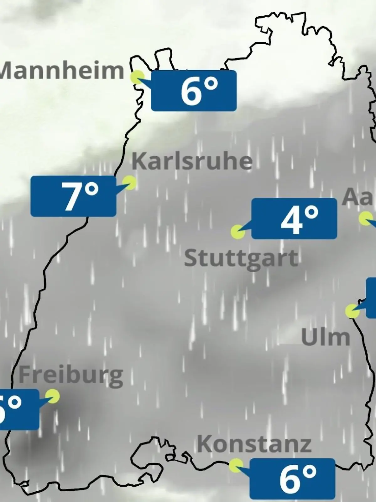 Bild zu: "Baden-Württemberg: Wie wird das Wetter?"