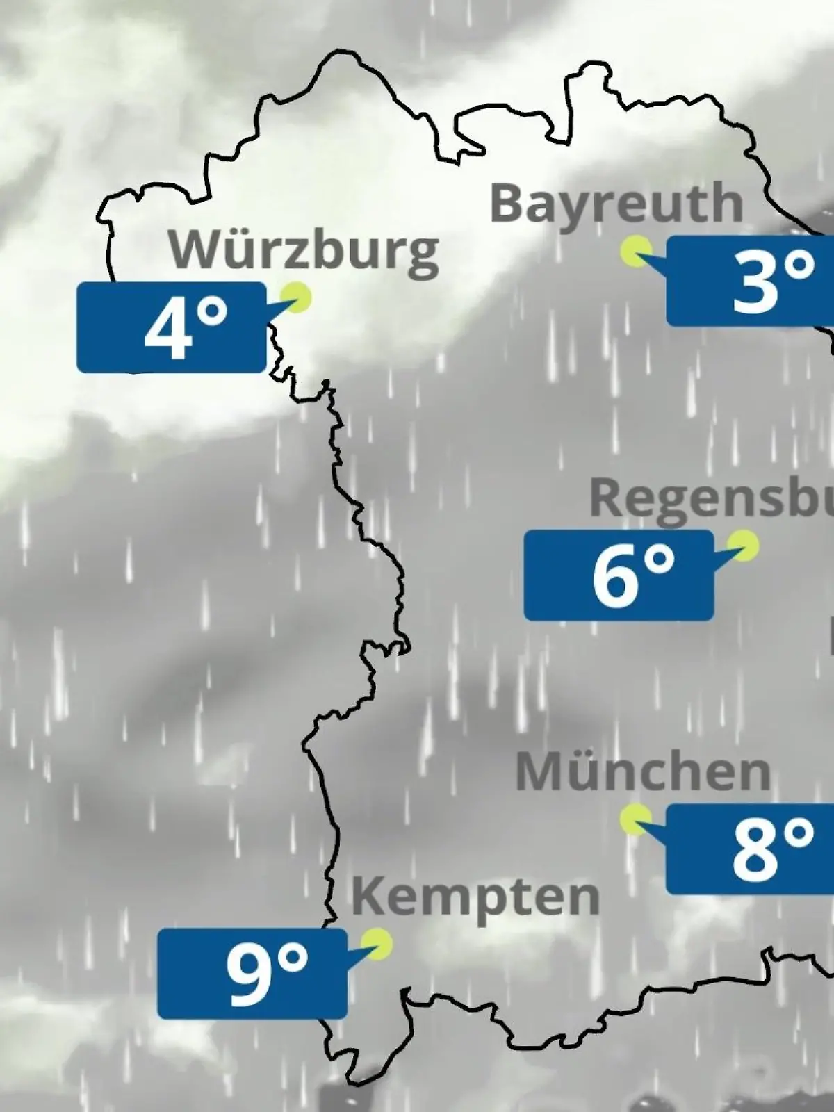 Bild zu: "Bayern: Wie wird das Wetter?"