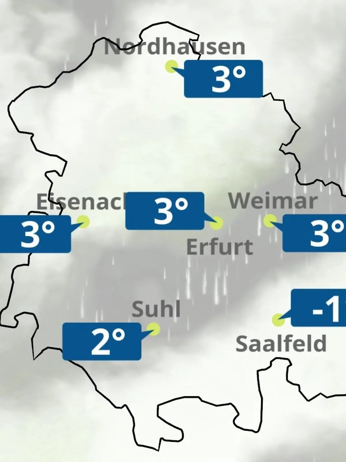Bild zu: "Thüringen: Wie wird das Wetter?"
