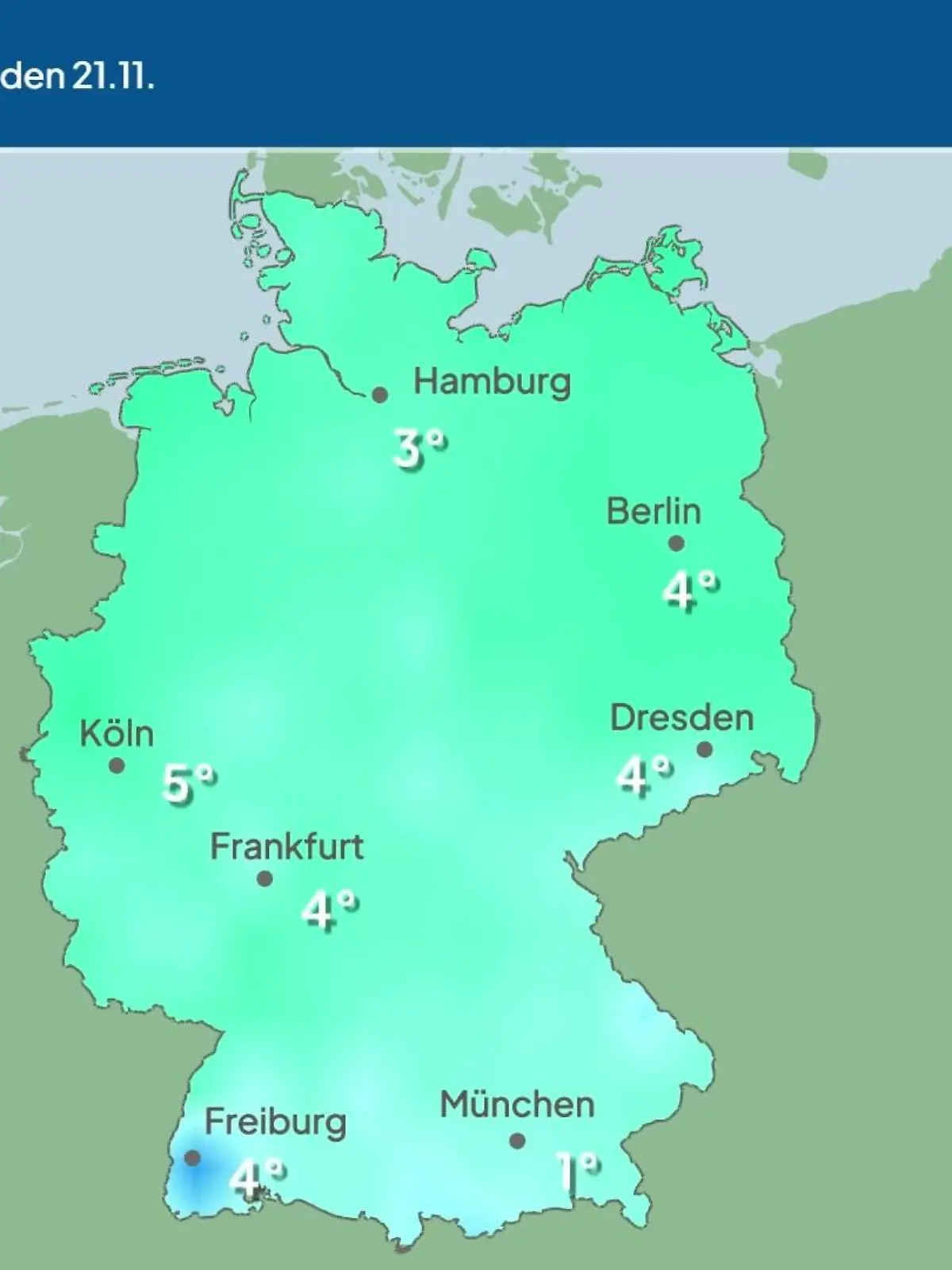 Bild zu: "Im Video: Temperatur-Vorhersage"