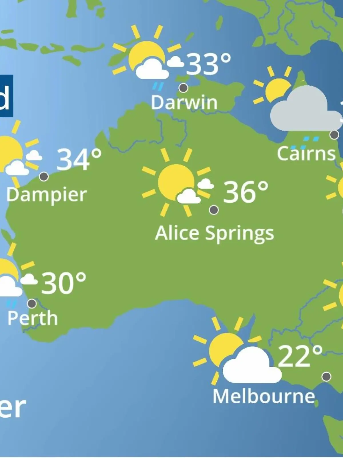 Bild zu: "Australien: Wie wird das Wetter?"