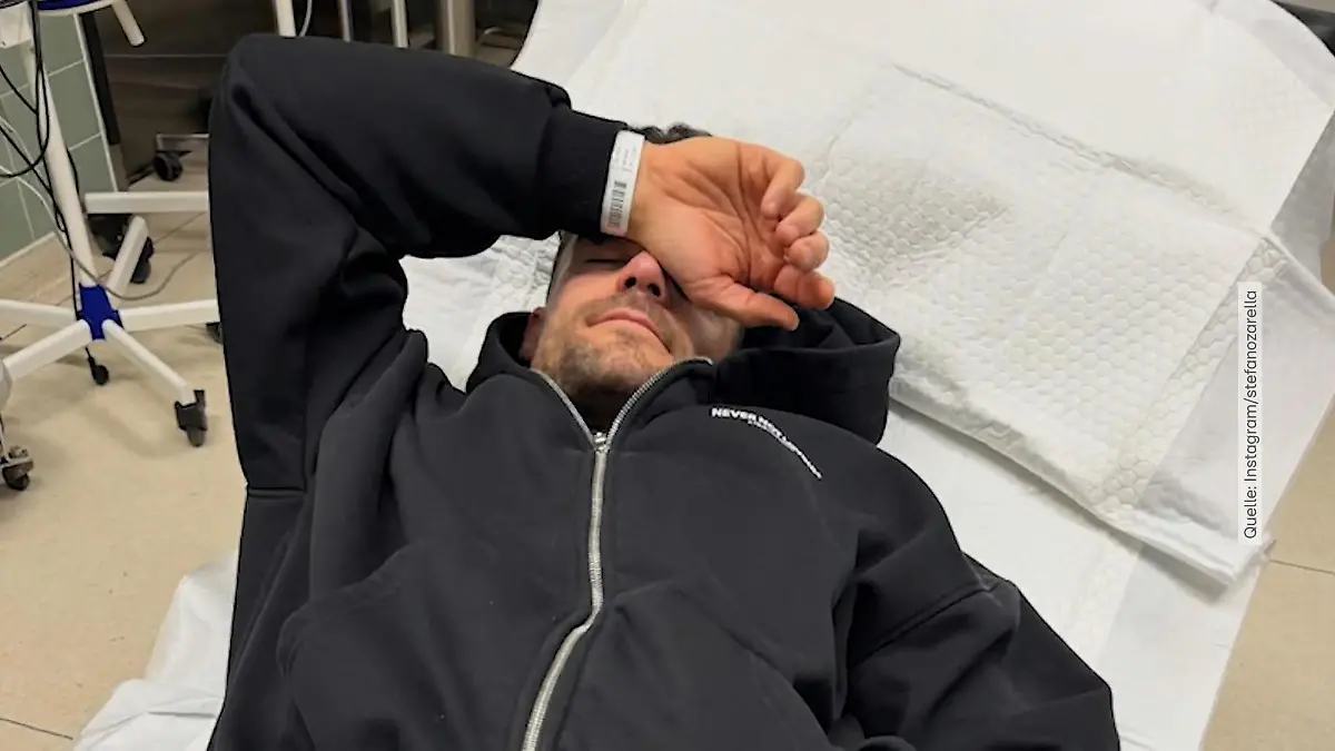 Stefano Zarrella verbrennt sich beim Kochen das Gesicht Großer Schreck für Giovannis Bruder