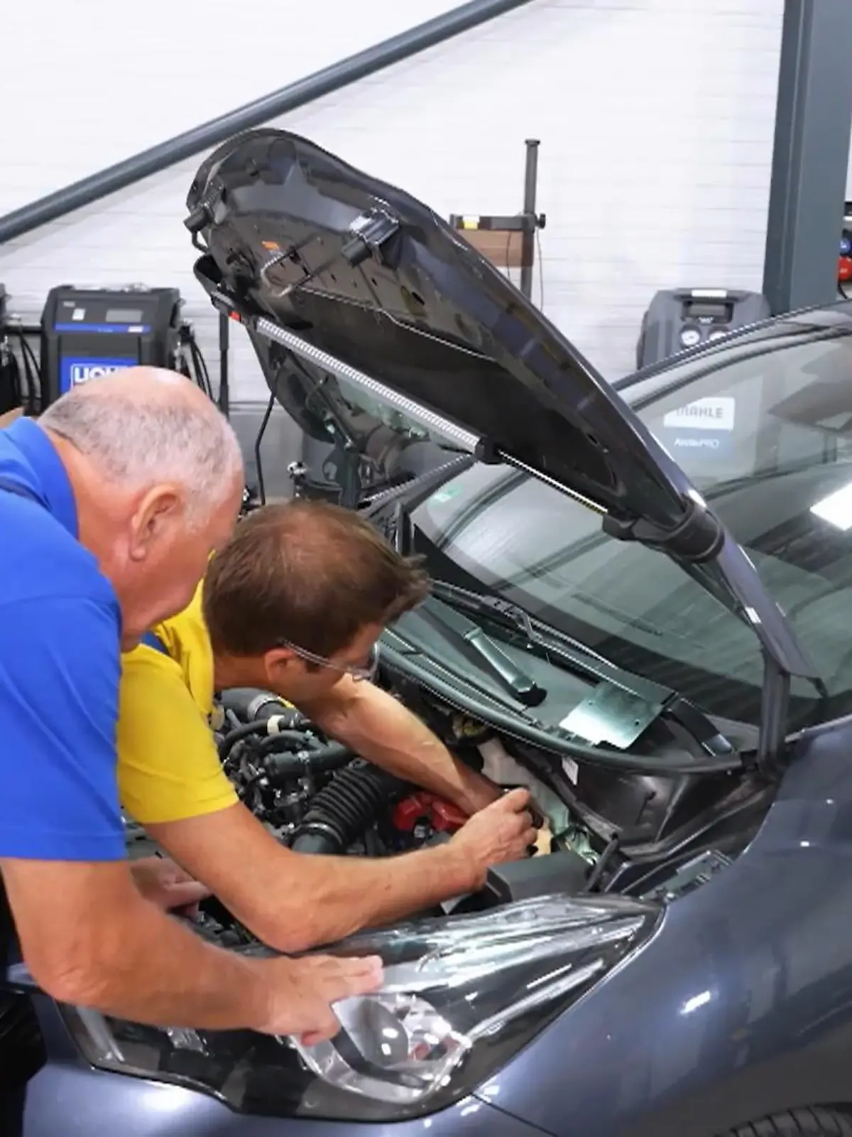 Bild zu: "Was verraten die Sensoren des Nissan?"