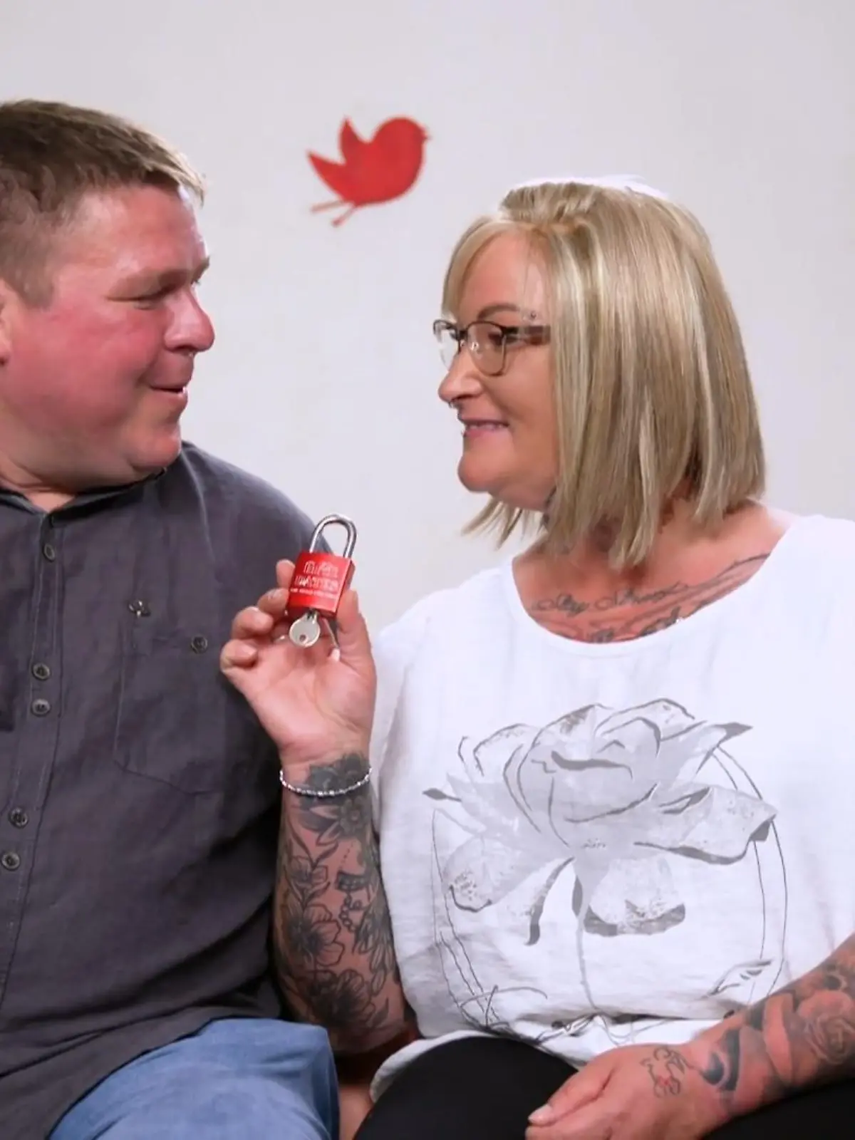 Bild zu: "Mit Liebesschloss in die zweite Runde"