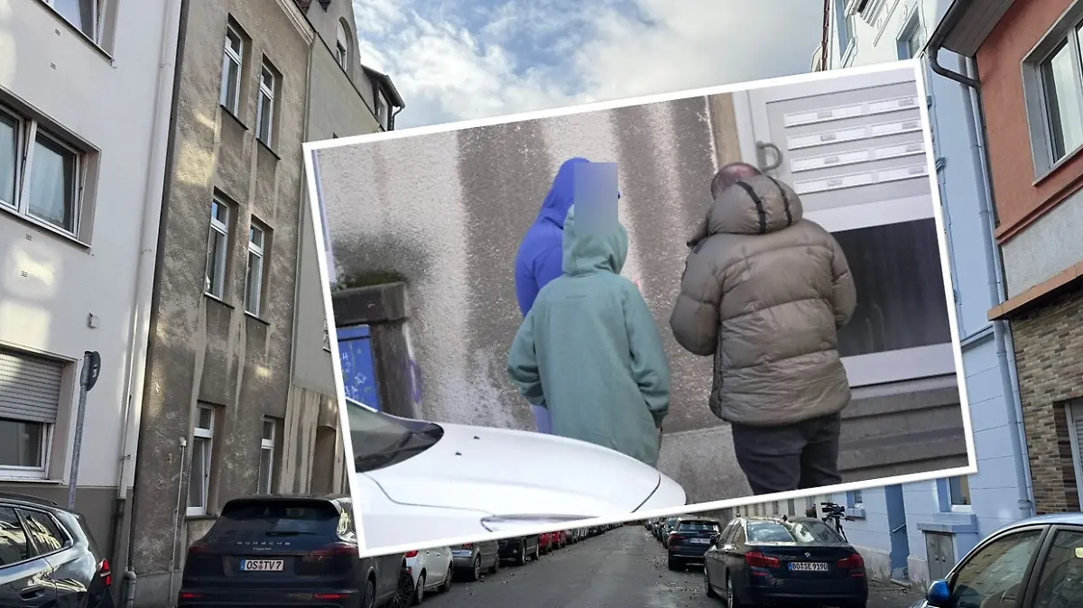 Maria (12) soll Polizisten mit Messern bedroht haben, dann wurde sie von den Beamten angeschossen. Ihre Mutter (grüne Jacke) musste alles mit ansehen.