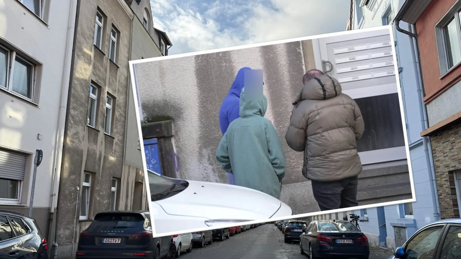 Maria (12) soll Polizisten mit Messern bedroht haben, dann wurde sie von den Beamten angeschossen. Ihre Mutter (grüne Jacke) musste alles mit ansehen.