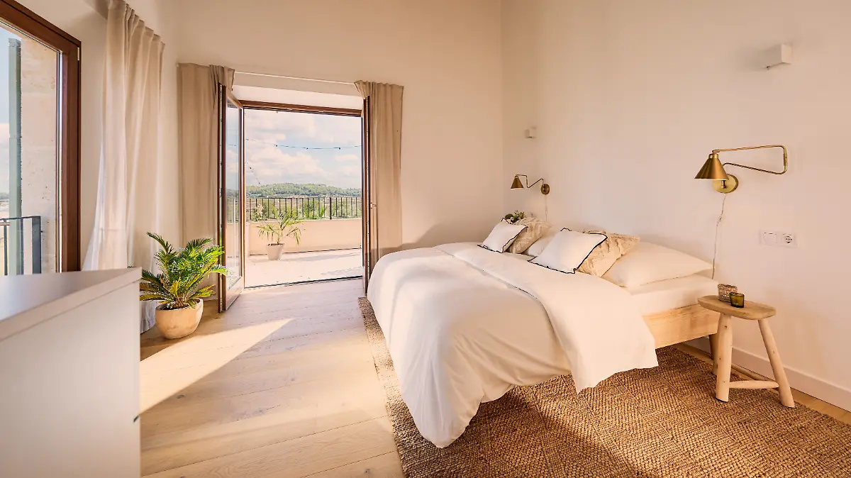 Schlafzimmer der Mallorca-Finca
