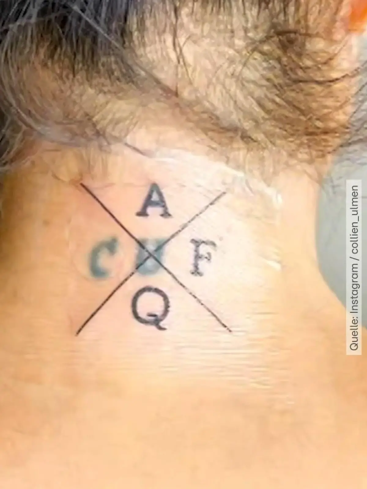 Bild zu: "Schluss-St(r)ich! Das bedeutet Collien Fernandes’ Geheim-Tattoo"