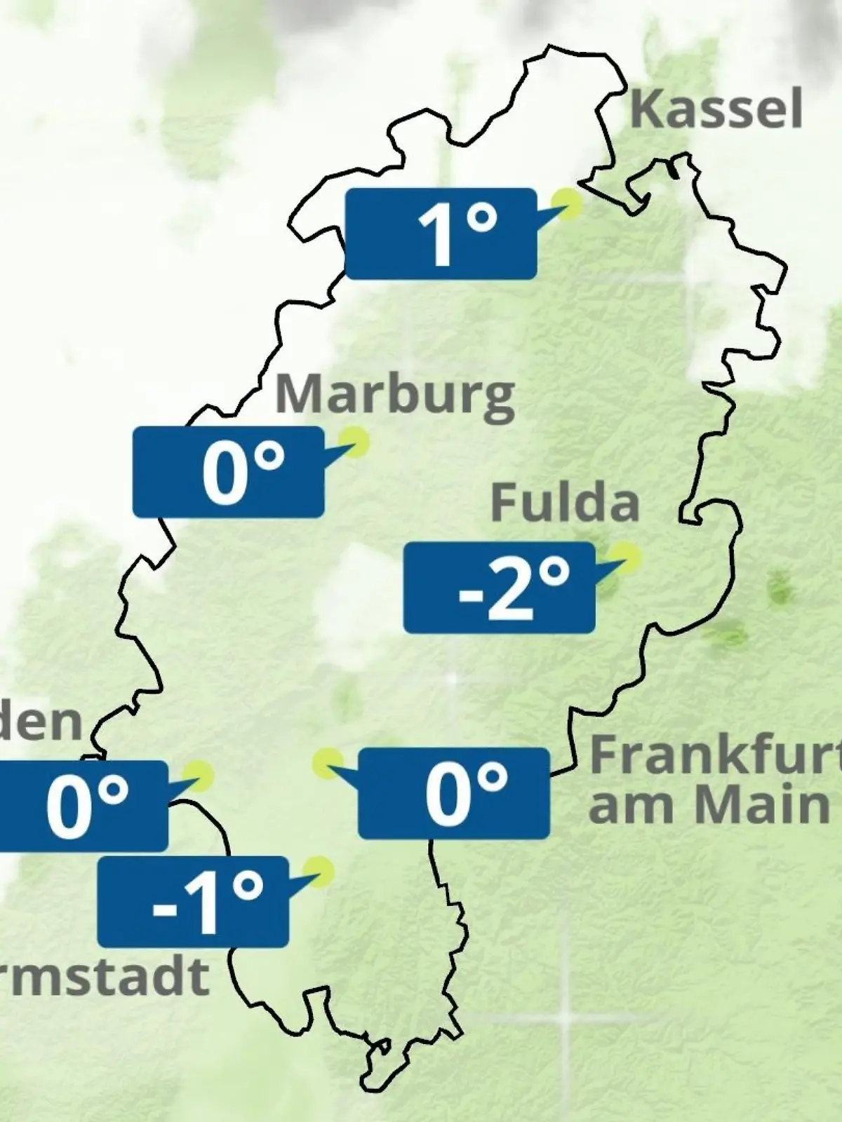 Bild zu: "Hessen: Wie wird das Wetter?"