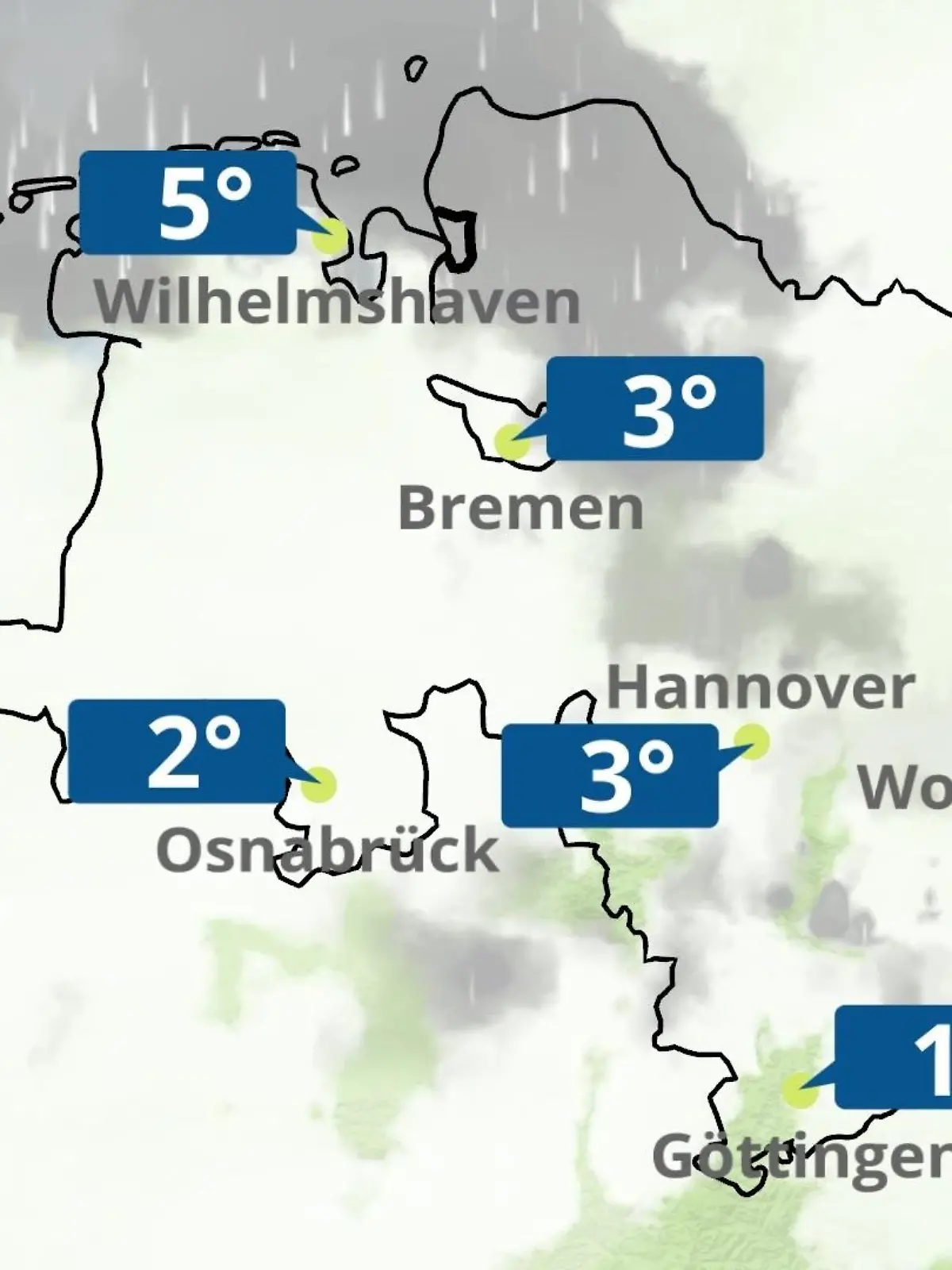 Bild zu: "Bremen und Niedersachsen: Wie wird das Wetter?"