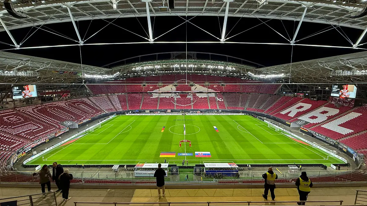 In Leipzig will die Nationalmannschaft die WM-Teilnahme perfekt machen.