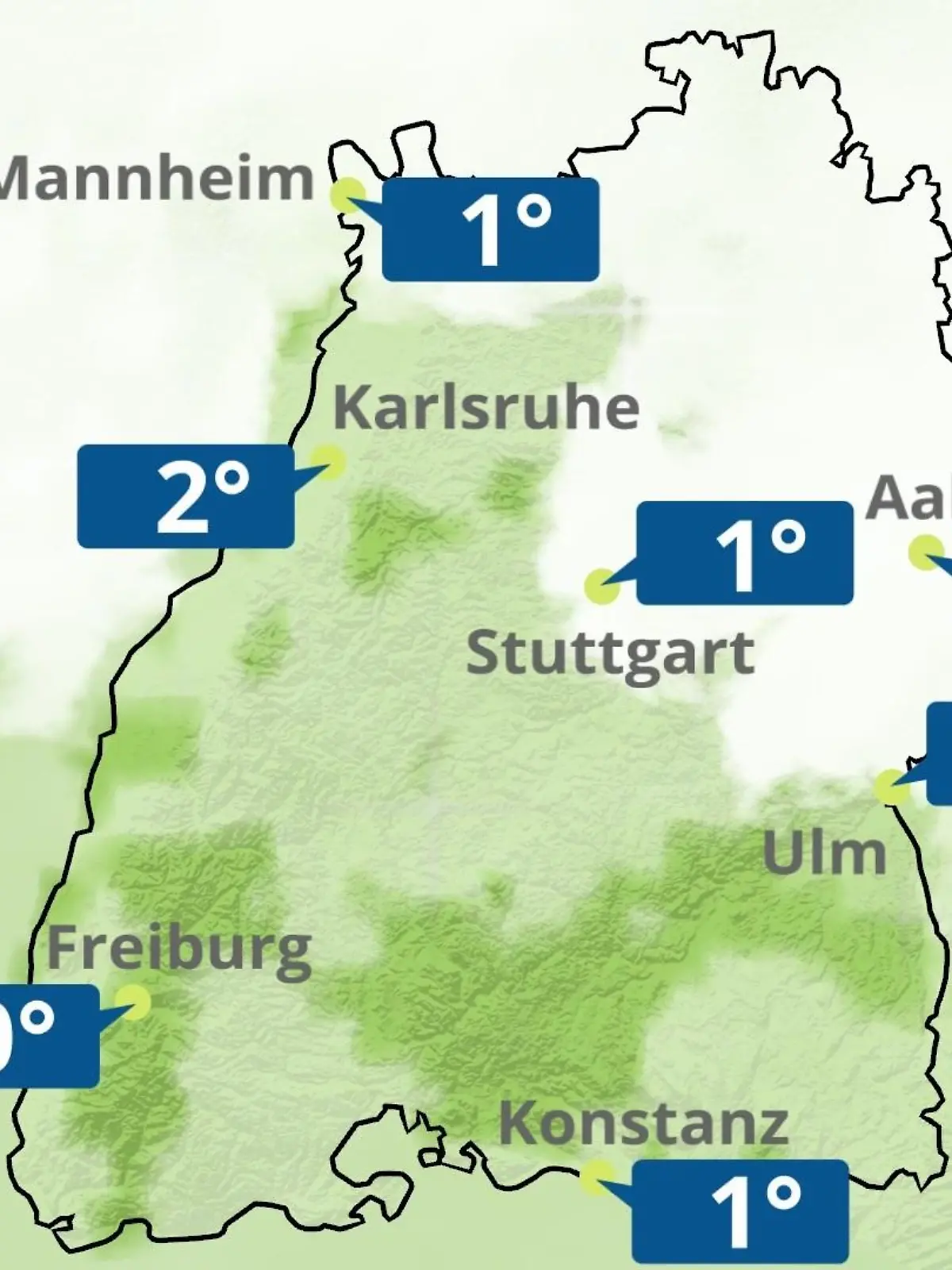 Bild zu: "Baden-Württemberg: Wie wird das Wetter?"