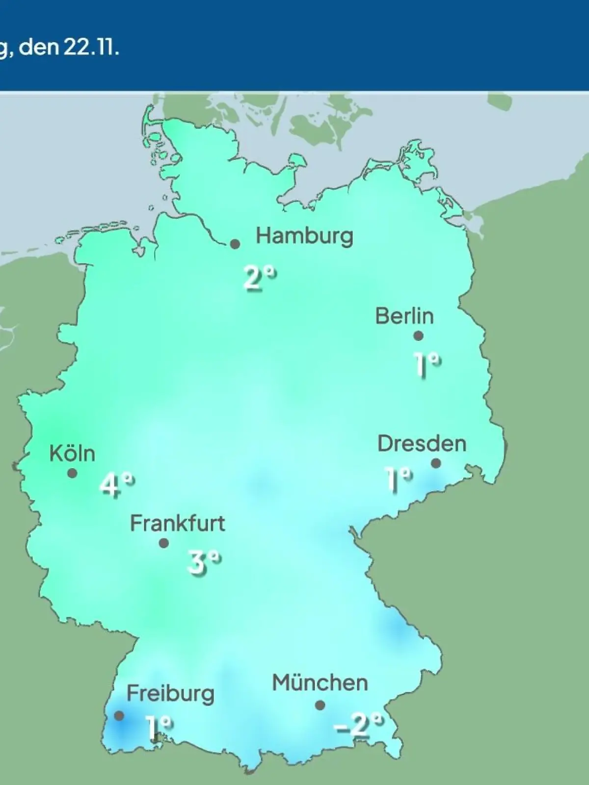 Bild zu: "Im Video: Temperatur-Vorhersage"