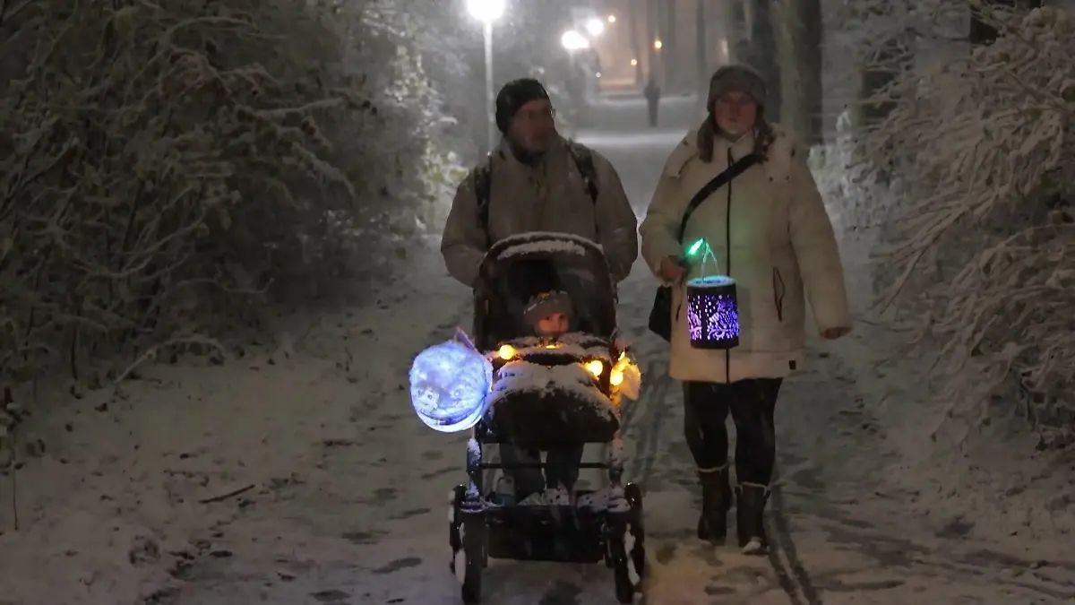 Deutschland wird zu Schneeland - zumindest in einigen Teilen Des einen Freud, des anderen Leid