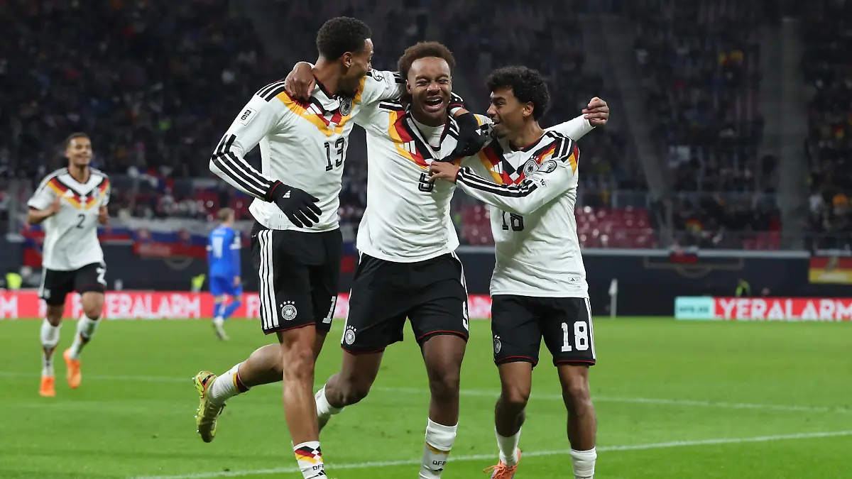 Sané und Co. schießen die Slowakei ab Mit Gala zur WM