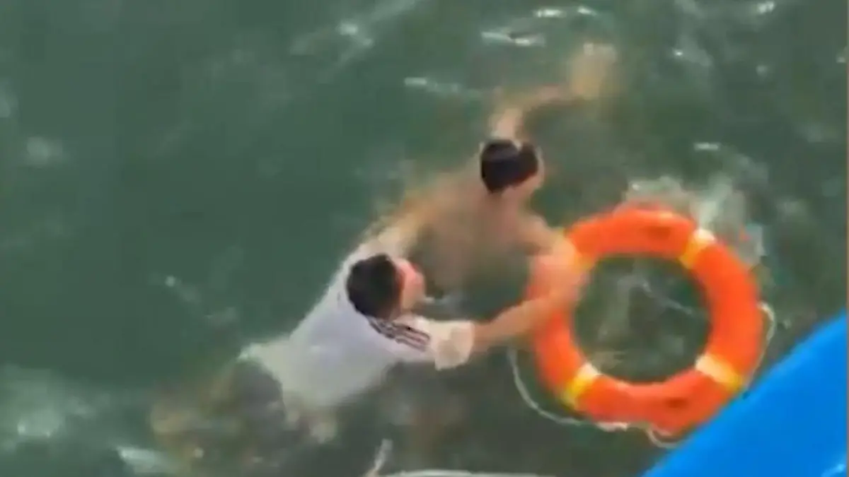 Taifun reißt Fischer ins Meer – dann beginnen zwei Tage Überlebenskampf! Retter werden zum Opfer