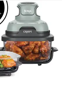 Ninja CRISPi 4-in-1 Tragbare Glas-Heißluftfritteuse Sage - FN101EUSG