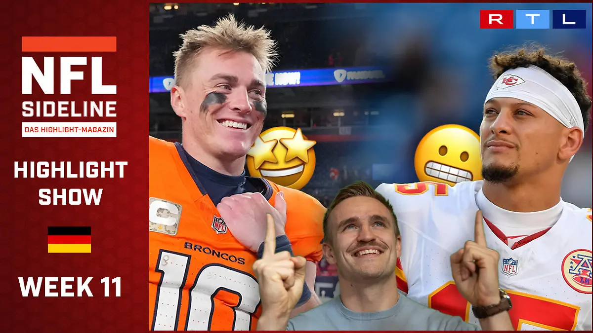Mahomes in der Krise? Playoff-Rennen spitzt sich zu! NFL Sideline – Das Highlight-Magazin