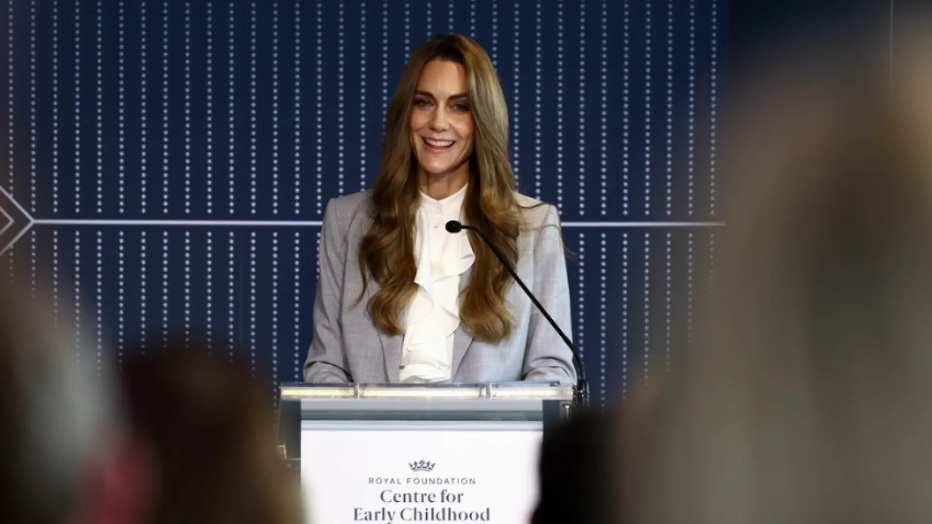 Prinzessin Kate hat am Dienstag ihre erste Rede seit zwei Jahren gehalten.