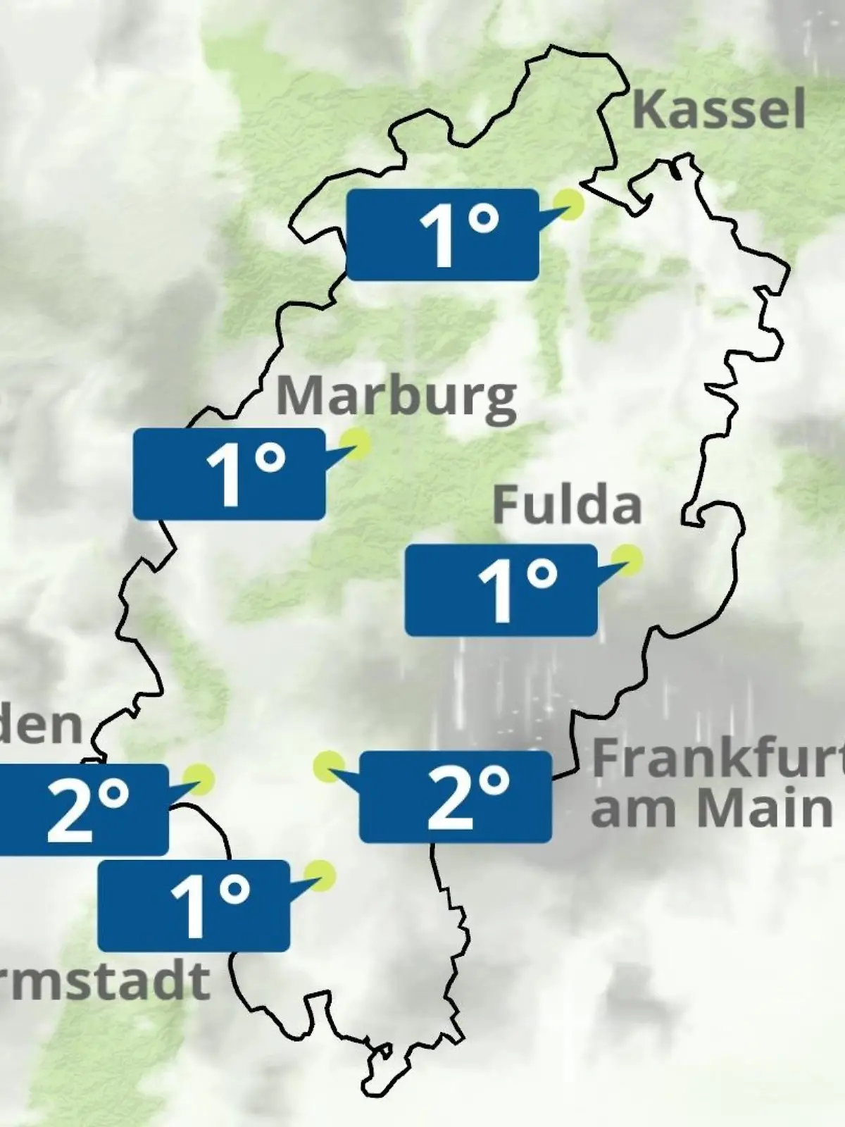 Bild zu: "Hessen: Wie wird das Wetter?"