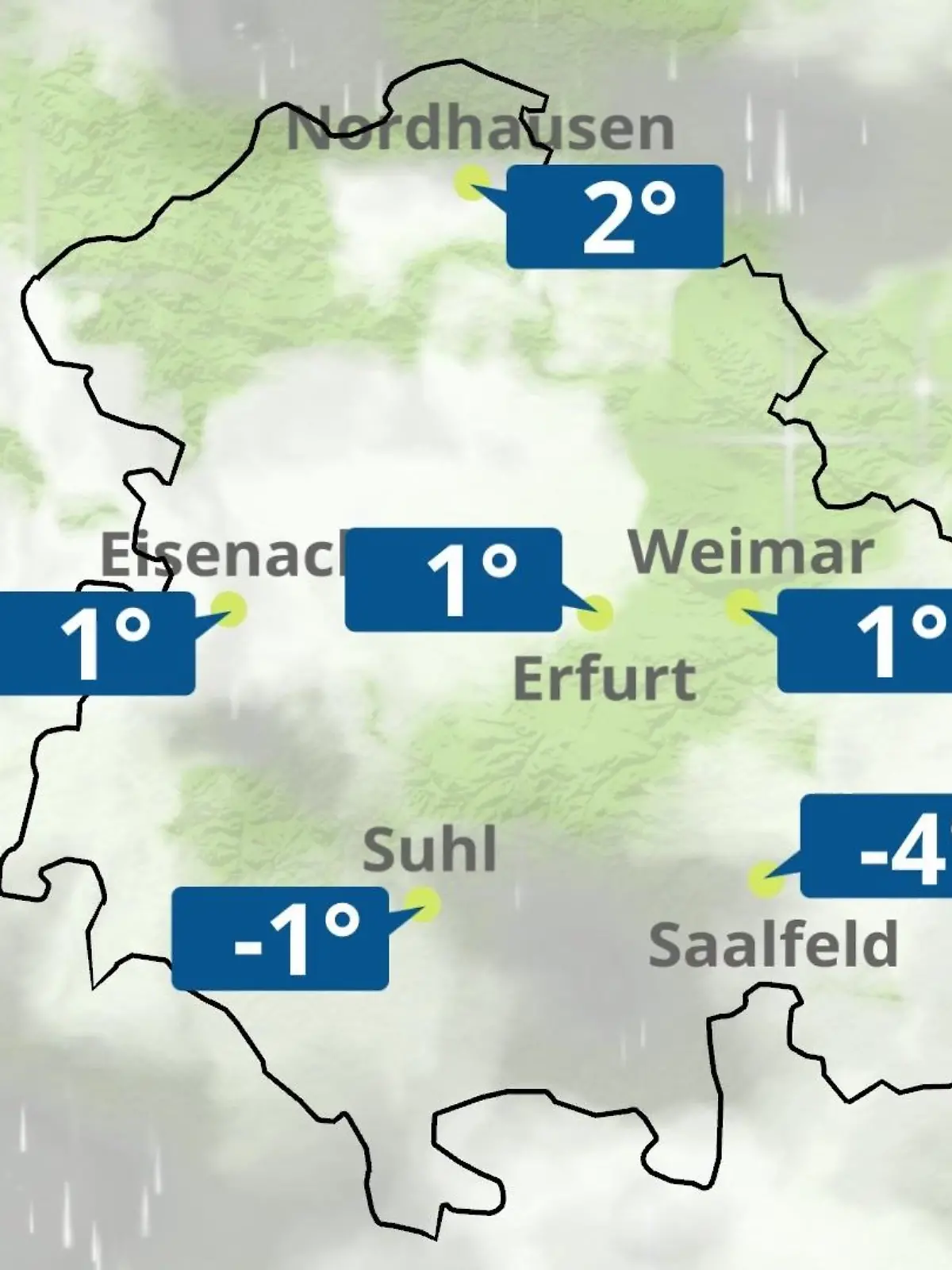 Bild zu: "Thüringen: Wie wird das Wetter?"