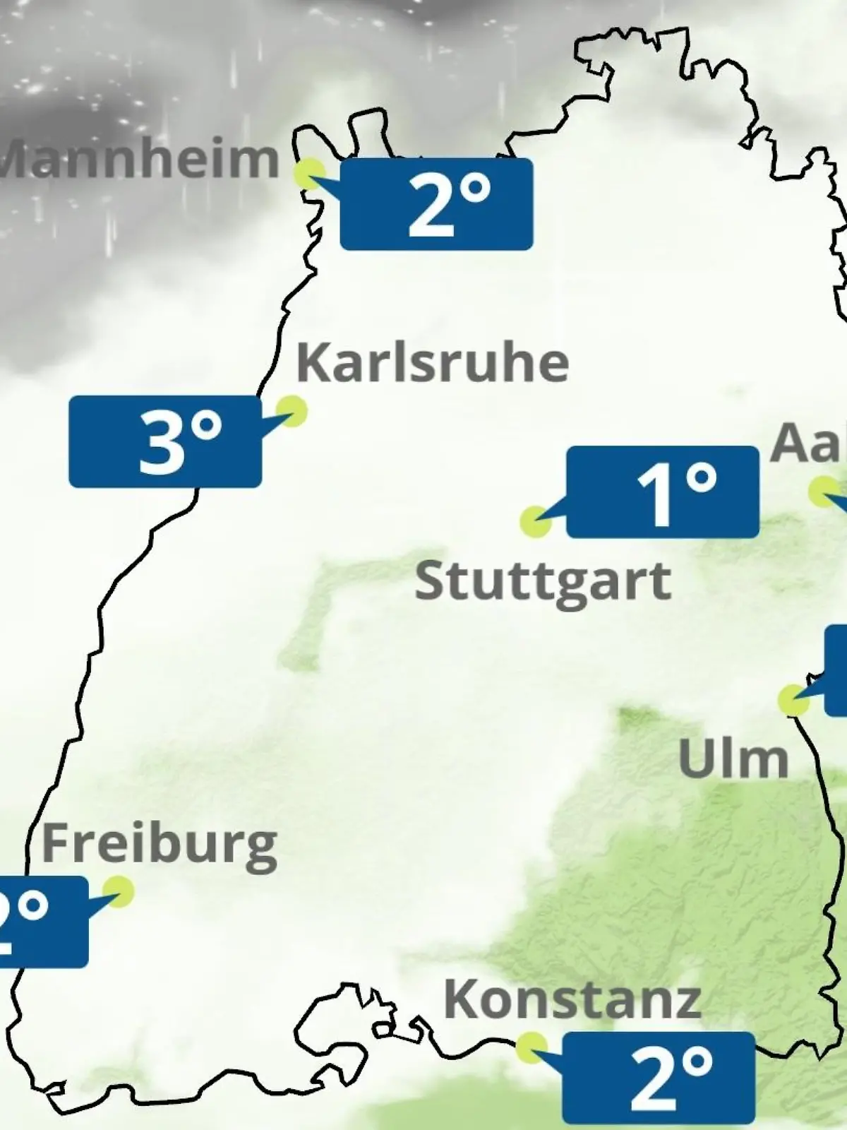 Bild zu: "Baden-Württemberg: Wie wird das Wetter?"