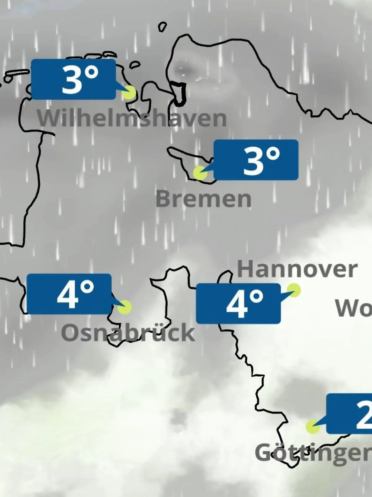 Bild zu: "Bremen und Niedersachsen: Wie wird das Wetter?"