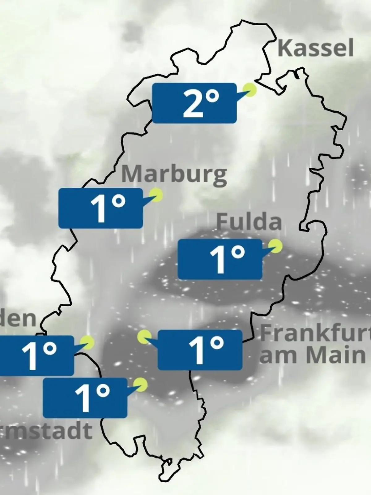 Bild zu: "Hessen: Wie wird das Wetter?"