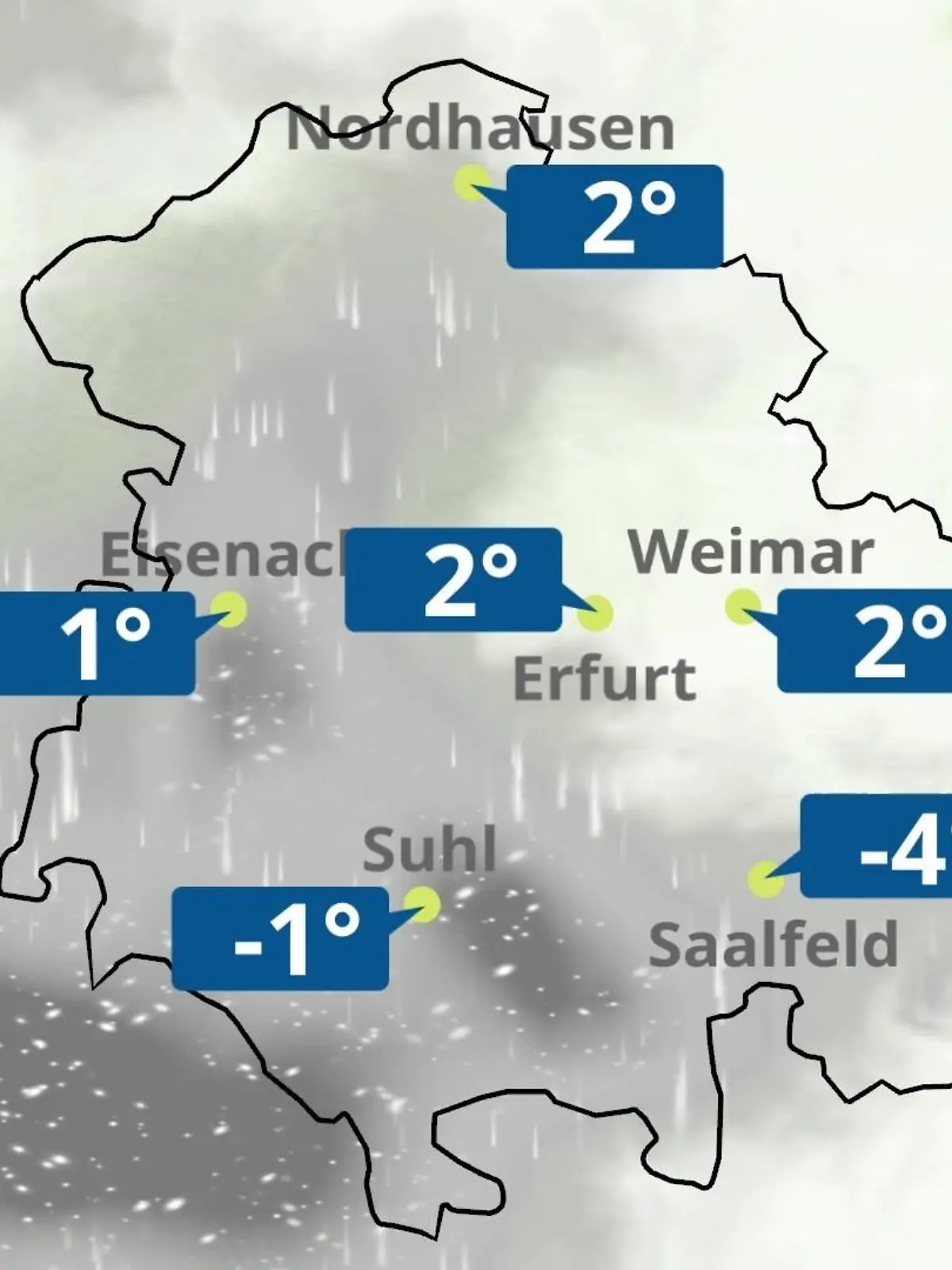 Bild zu: "Thüringen: Wie wird das Wetter?"