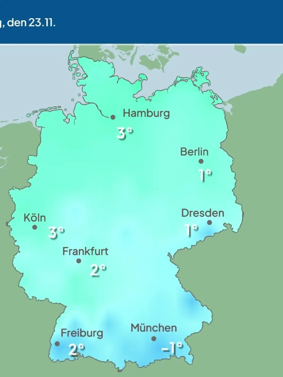 Bild zu: "Im Video: Temperatur-Vorhersage"