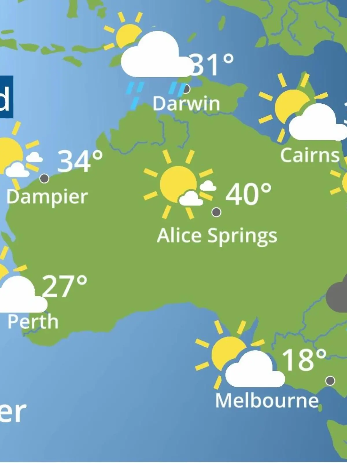 Bild zu: "Australien: Wie wird das Wetter?"